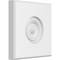 Ekena Millwork Standard Sedgwick Bullseye Rosette With Rounded Edge, 7"W x 7"H x 1"P ROSP070X070X100SDG04 - alternate 1